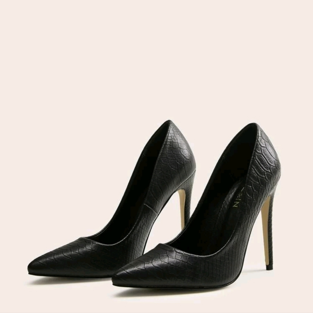 Stiletto Black Heels